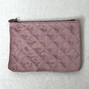 Pink Quilted Ipsy Makeup Bag - Picture 1 of 5