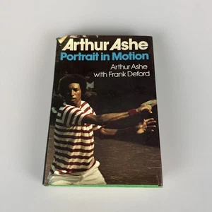 PORTRAIT IN BEWEGUNG Arthur Ashe beschriftet signiert 1. Auflage 1975 sehr gut/sehr gut - Bild 1 von 4