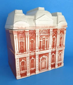 Smithsonian Renwick Gallery Ceramic Cookie Jar/Container With Lid Rare - Picture 1 of 8