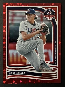 Estrellas y rayas Panini 2024 - (Noah Franco) punto rojo (115/199) TCU #1 - Imagen 1 de 3