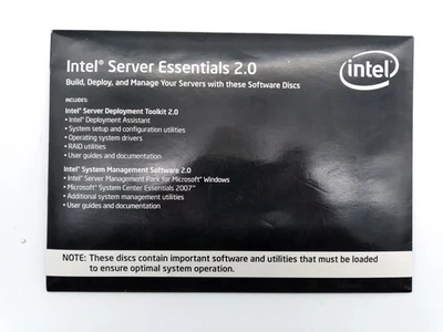 Kit de medios de implementación y administración Intel Server Essentials 2.0 Build - tal cual Foto 1 de 4