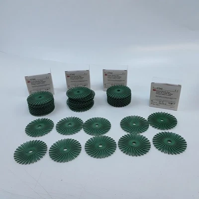 Juego de 40 piezas discos cerdas radiales 3M 07542 grado 50 tamaño 3 en 76,2 mm Foto 1 de 4