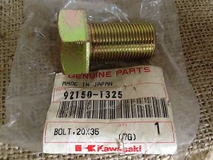 NOS Kawasaki Lower Roll Cage Bolt 20x35 2000 KAF540 KAF620 Mule 92150-1325 - Picture 1 of 1