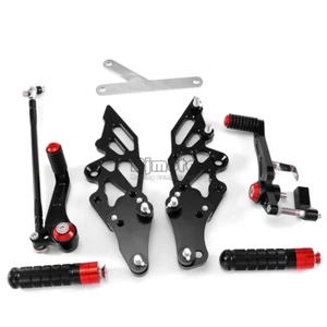 Adjustable Motorcycle Footrest Rearset Pedals For Yamaha YZF-R15 V3 2017-2020 - Imagen 1 de 31