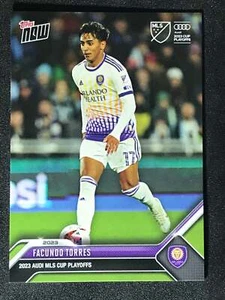 2023 Topps Now MLS Cup Playoffs Base #10 Facundo Torres - Orlando - Bild 1 von 2