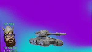 Modelo de vehículo alternativo Morrigu para Battletech 6 mm-10 mm-15 mm - Imagen 1 de 1