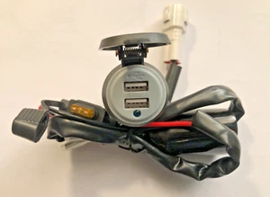 Yamaha Tenere 700 T7 XTZ1200 USB Cargador Puerto Auxiliar Toma de corriente - Imagen 1 de 3