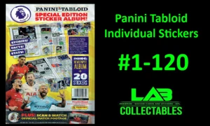 Panini Tabloid Individual Stickers #1-120 - Picture 1 of 1