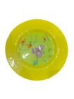 Dibbern Hand Painted Glass Plater Plate Yellow Germany