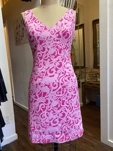 Lilly Pulitzer Cotton/Poly Parrot Camel Crab Animal Print Dress (Size 0) - Picture 1 of 6