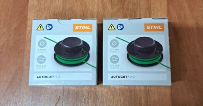 2 x Stihl Ersatzspule AutoCut 2-2 FSA56 Akku Freischneider Spule Mähfaden