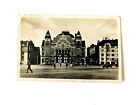 Finland #160 & 166 on Postcard, National Theater in Helsingfors, 1930's, 