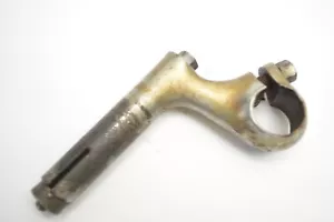 ISLAND STREAMLINE BICYCLE NICKEL FINISH 2 1/2" REACH 7/8" QUILL STEM 1"CLAMP - Picture 1 of 8
