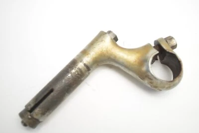 ISLAND STREAMLINE BICYCLE NICKEL FINISH 2 1/2" REACH 7/8" QUILL STEM 1"CLAMP - Image 1 of 4