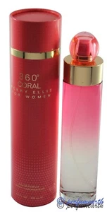 360 Coral By Perry Ellis 6.7/6.8 oz/200ml. Edp Spray For Women New In Box - Picture 1 of 1