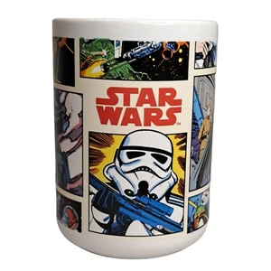 Star Wars Comic Strip Coffee Mug Galerie Vader Yoda R2D2 Stormtrooper Coffee Mug - Picture 1 of 11