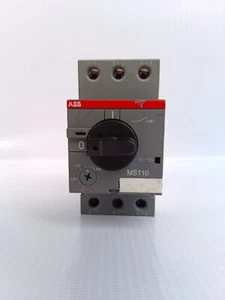 ABB MS116 Motor Starter 0.1-0.16 A, MS116-0.16 MPCB, I 2A - Picture 1 of 7