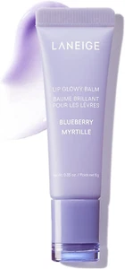 Lip Glowy Balm Blueberry: Hydrate, Glossy, Lightweight, Moisturize & Tint with S - Foto 1 di 11