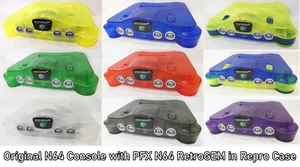 Nintendo 64 N64Digital HDMI Mod & Deblur PixelFX RetroGEM PAL NTSC Farben Color - Picture 1 of 70