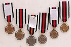 WWI GERMANY medal order Iron Cross Hindenburg mini lot of 6 swords 1hallmark G&S