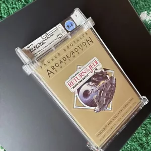 Atari 400 800 Star Wars Death Star Battle - Upside Down - WATA Graded B+ 9.6 - Picture 1 of 2