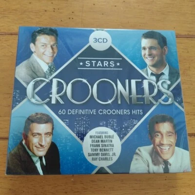 VARIOUS ARTISTS - STARS CROONERS (CD, 3 Disc Box Set) [NEW SEALED] - Image 1 of 2