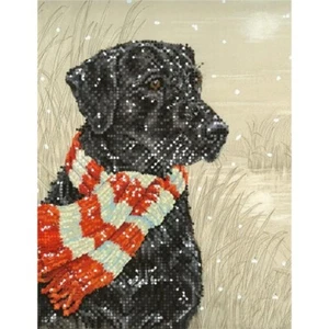 Kit de bordado de cuentas para perro hágalo usted mismo cuentas punta de aguja costura de cuentas Tela Artis - Imagen 1 de 4