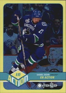 2011-12 (CANUCKS) O-Pee-Chee In Action #A27 Daniel Sedin