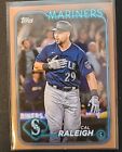 Cal Raleigh 2024 Topps Gold #/2024 Seattle Mariners