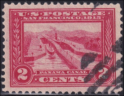 US Scott #398, PSE Graded 95 Cert, Used, XF/S, Light Cancel, SMQ $125. - Image 1 of 2