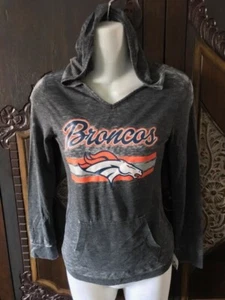 Denver Broncos Girl's Medium (7/8) Hoodie - Picture 1 of 4
