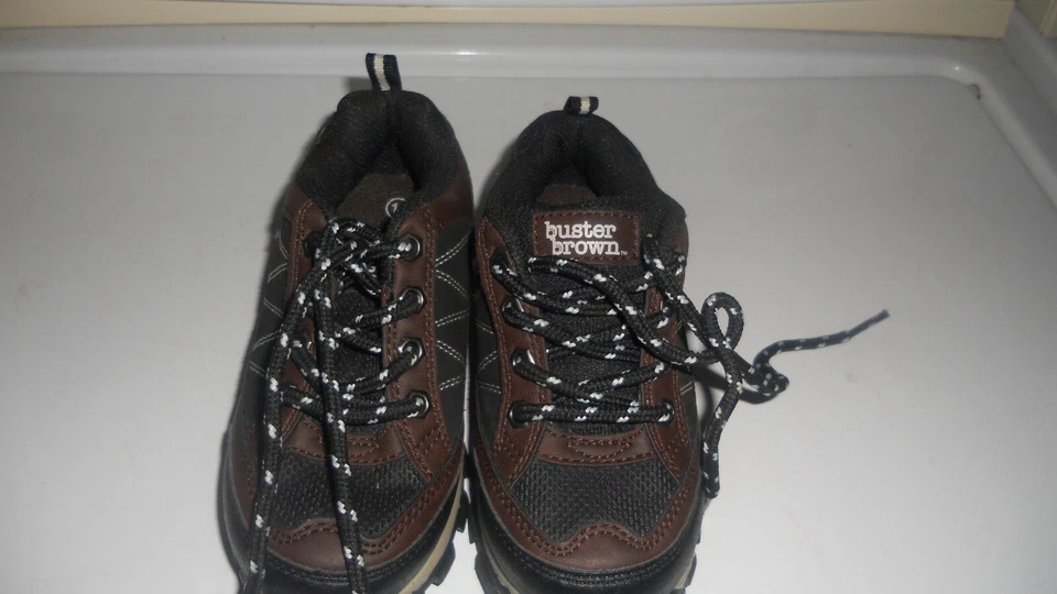 ZAPATOS BUSTER MARRÓN NEGRO NIÑO TALLA 10  Foto 1 de 4