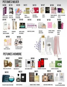 Perfumes hombre y mujer original en frasco sin publicidad 100% original.