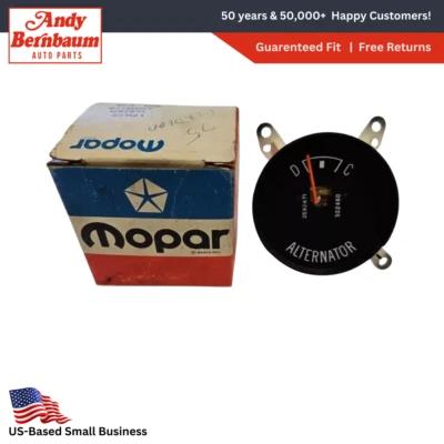 Plymouth Fury 1975 Dodge Coronet Chrysler amperímetro medidor de voltaje 3592871 nuevo en stock Foto 1 de 4