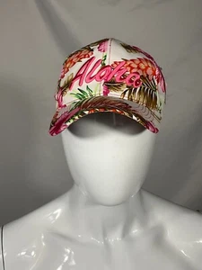 Aloha 808 Hawaii Aloha Headwear Cappello da Baseball Cinturino Schiena - Floreale - Foto 1 di 7