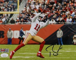 Foto autografiada de Brandon Aiyuk San Francisco 8x10 PIA - Imagen 1 de 1