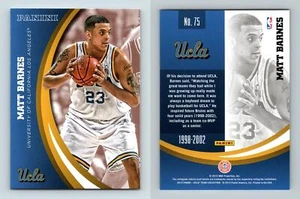 Matt Barnes #75 UCLA Bruins Collegiate 2015 Panini Trading Card - Picture 1 of 1