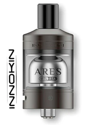 Verdampfer Set von Innokin Ares RTA für E Zigarette - Gunmetal - Selbstwickler - Bild 1 von 4