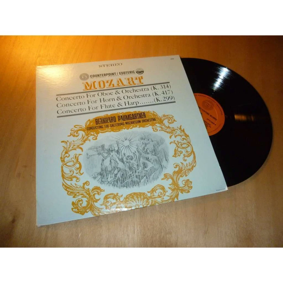 BERNHARD PAUMGARTNER concerto K.314 & K.417 MOZART COUNTERPOINT ESOTERIC US Lp  - Photo 1/1