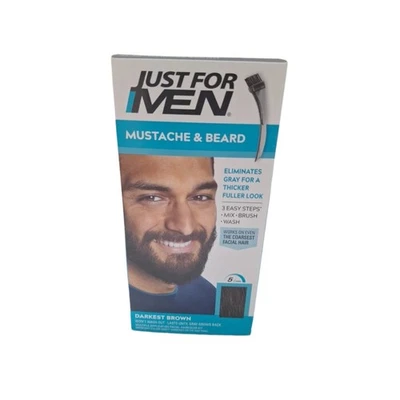 Cepillo para bigote y barba Just For Men en gel de color #M-50 MARRÓN MÁS OSCURO Foto 1 de 4