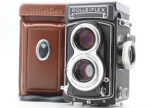 Rare !! White Face  [ OPT MINT ]  ROLLEIFlEX T TLR Film Camera Tessar 75mm JAPAN - Picture 1 of 18