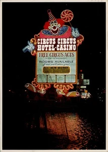 Las Vegas,NV Circus Circus Hotel 1981 Clark County Nevada Postcard - Picture 1 of 2