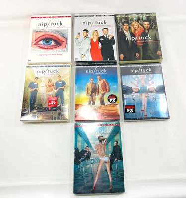 Nip/Tuck: The Complete Series Seasons 1-7 DVD (3 Pre-Owned) & (4 New Sealed)! Foto 1 de 4