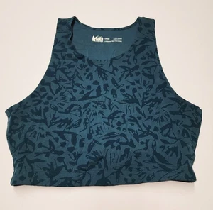 Sujetador deportivo REI Co-op Take Your Time deportivo corto camuflaje grande nuevo sin etiquetas - Imagen 1 de 6