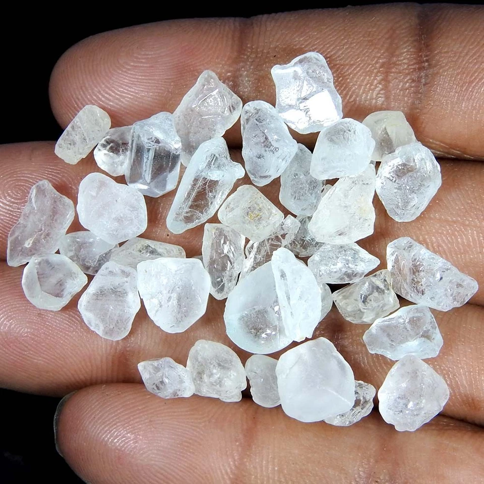 Piedra preciosa cabujón áspera faceta topacio blanco 100 % natural 86,25 quilates. lote Foto 1 de 3