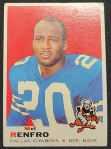 MEL RENFRO 1969 TOPPS FOOTBALL DALLAS COWBOYS NFL HOF #254 - Picture 1 of 2