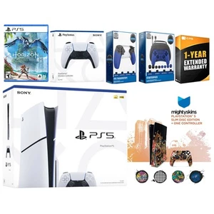 Sony Playstation 5 Slim Disc + Horizon Forbidden West, Controller - Picture 1 of 1