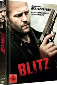 Mediabook Blitz - Jason Stratham Cover B Limited 333er Blu-Ray+DVD New - Picture 1 of 1