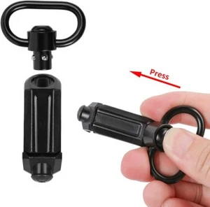 Tactical QD Sling Swivel Mount Rail Attachments 45 Degree Low Profile Picatinny - Picture 1 of 14