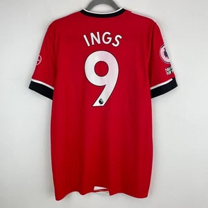 Southampton 2020/2021 Under Armour Home Shirt Soccer Jersey sz M Men Danny Ings - Picture 1 of 17